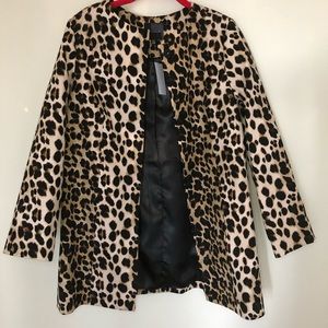 Animal Print Blazer